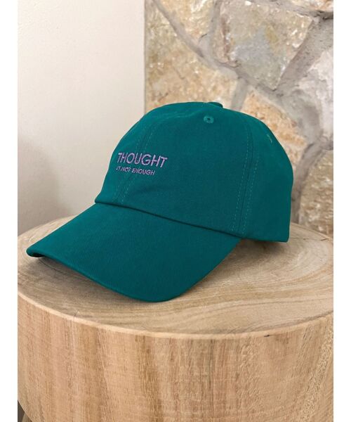 Ungrid（アングリッド）の「エンブロイダリーロゴキャップ（キャップ・レディース・ブラウン/レッド/オフホワイト/グリーン・FREE）」の3枚目の写真