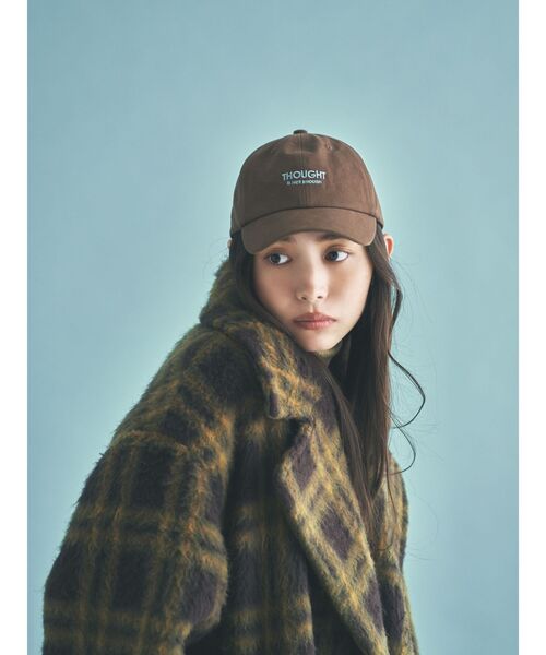 Ungrid（アングリッド）の「エンブロイダリーロゴキャップ（キャップ・レディース・ブラウン/レッド/オフホワイト/グリーン・FREE）」の9枚目の写真