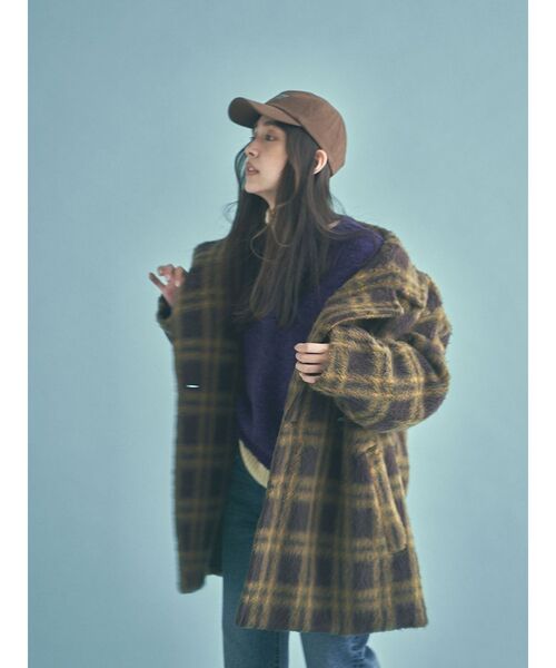 Ungrid（アングリッド）の「エンブロイダリーロゴキャップ（キャップ・レディース・ブラウン/レッド/オフホワイト/グリーン・FREE）」の11枚目の写真