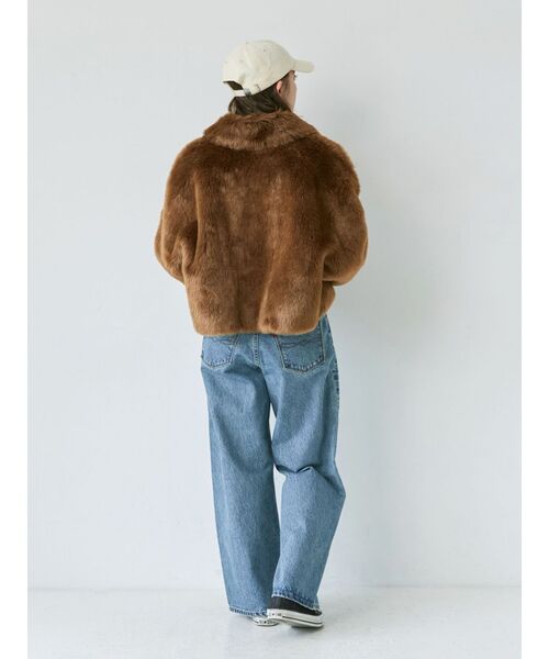 Ungrid（アングリッド）の「エンブロイダリーロゴキャップ（キャップ・レディース・ブラウン/レッド/オフホワイト/グリーン・FREE）」の10枚目の写真