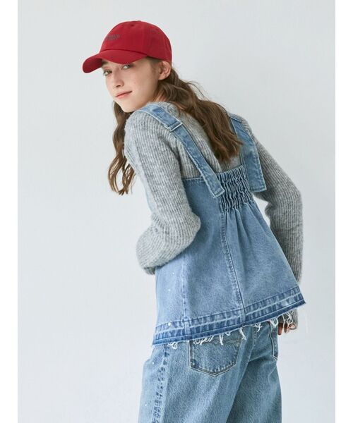 Ungrid（アングリッド）の「エンブロイダリーロゴキャップ（キャップ・レディース・ブラウン/レッド/オフホワイト/グリーン・FREE）」の18枚目の写真