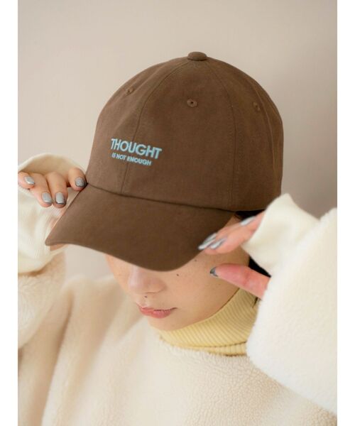 Ungrid（アングリッド）の「エンブロイダリーロゴキャップ（キャップ・レディース・ブラウン/レッド/オフホワイト/グリーン・FREE）」の21枚目の写真