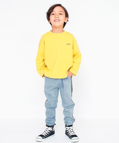 BRANSHES(ブランシェス)の「【サイドライン入り】ジョガーパンツ(その他パンツ・キッズ・ブラック/ブルー/グレー・150/130/120/90/110/140/160/100)」の5枚目の写真