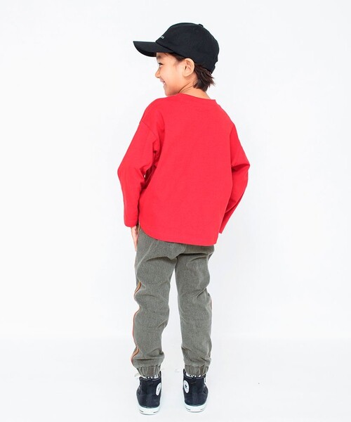 BRANSHES(ブランシェス)の「【サイドライン入り】ジョガーパンツ(その他パンツ・キッズ・ブラック/ブルー/グレー・150/130/120/90/110/140/160/100)」の18枚目の写真