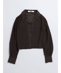VEQUM | 【VEQUM】SHEER COMPACT SHIRT(シャツ/ブラウス)