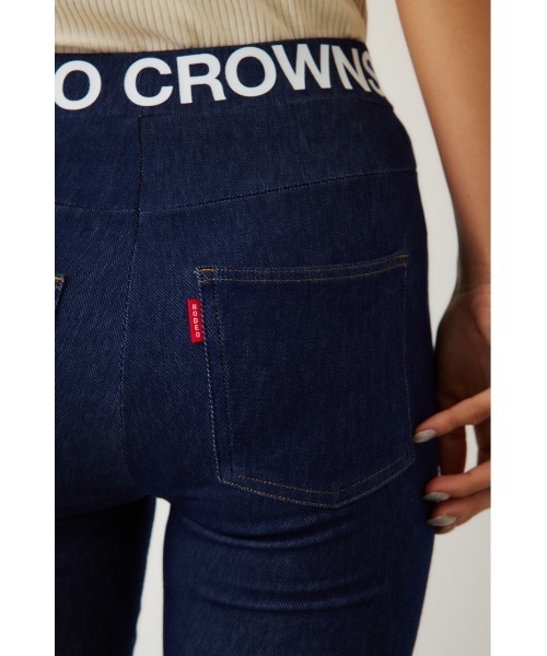 RODEO CROWNS WIDE BOWL（ロデオクラウンズワイドボウル）の「SLIMWALK×RCWB 24hマルチスキニー（レギンス/スパッツ・レディース・ブルー/ブラック・MEDIUM/LARGE）」の16枚目の写真