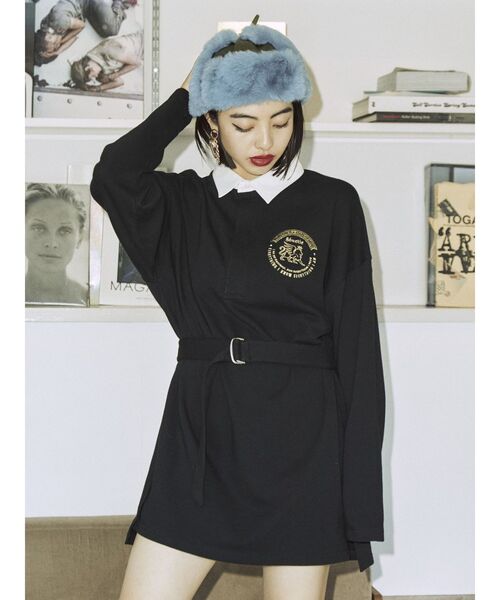 jouetie(ジュエティ)の「フライトファーキャップ(キャップ・レディース・カーキ/ブラック・FREE)」の16枚目の写真