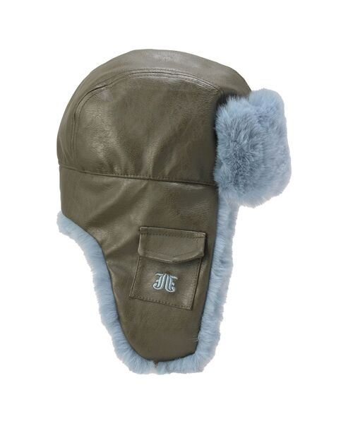 jouetie(ジュエティ)の「フライトファーキャップ(キャップ・レディース・カーキ/ブラック・FREE)」の20枚目の写真