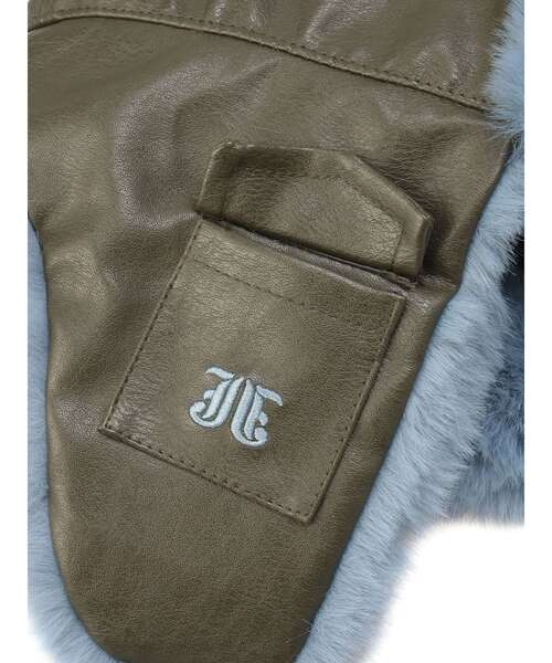 jouetie(ジュエティ)の「フライトファーキャップ(キャップ・レディース・カーキ/ブラック・FREE)」の21枚目の写真