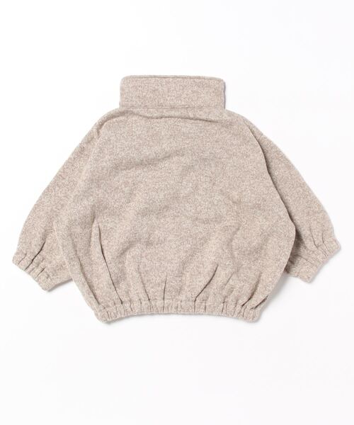 Ocean&Ground（オーシャン&グラウンド）の「ニットフリースワイドZIP-UP（90～140cm）（その他アウター・キッズ・オリーブ/グレー/マスタード・100/110/120/130/140/90）」の9枚目の写真