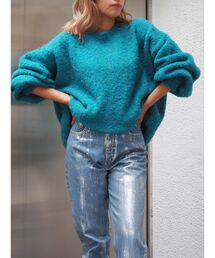 EVRIS | 【ZOZO限定カラー有】ウールミックスルーズニットトップス(ニット/セーター)