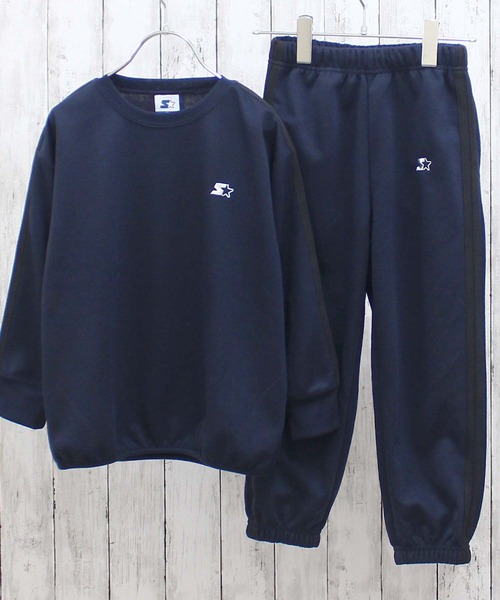 STARTER BIGシルエット トレーナー & ジョガーパンツ 上下セットアップ