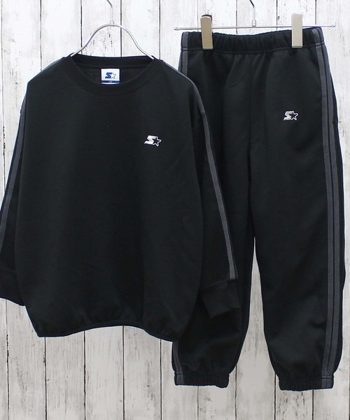 くーにゃん】スウェットジョガーパンツセット ブラウンLサイズ 楽天