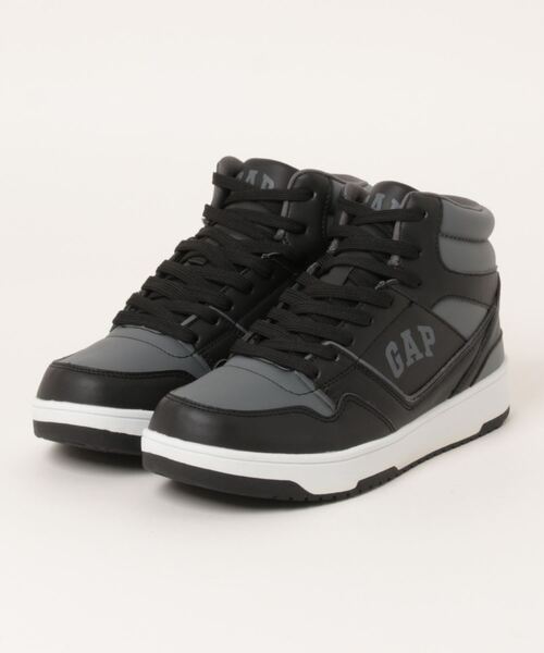 GAP（ギャップ）の「【GAP】ギャップ　防水コートタイプスニーカー　GPU22342（スニーカー・レディース・ホワイト×グリーン/ホワイト×グレー/ブラック/ブラック×ホワイト・24.0cm/23.0cm/25.0cm/27.0cm/28.0cm/26.0cm）」の3枚目の写真