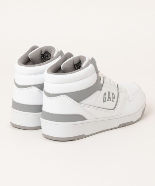 GAP（ギャップ）の「【GAP】ギャップ　防水コートタイプスニーカー　GPU22342（スニーカー・レディース・ホワイト×グリーン/ホワイト×グレー/ブラック/ブラック×ホワイト・24.0cm/23.0cm/25.0cm/27.0cm/28.0cm/26.0cm）」の5枚目の写真