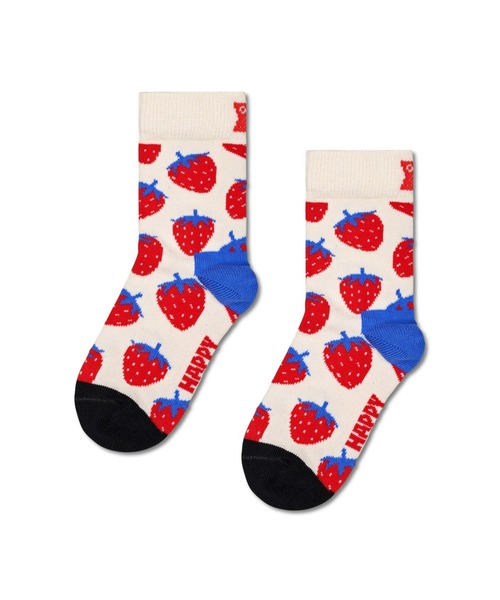 Happy Socks Strawberry Boxer Uomo - Mutande In Cotone Morbido Con Fantasia Frutta - 3