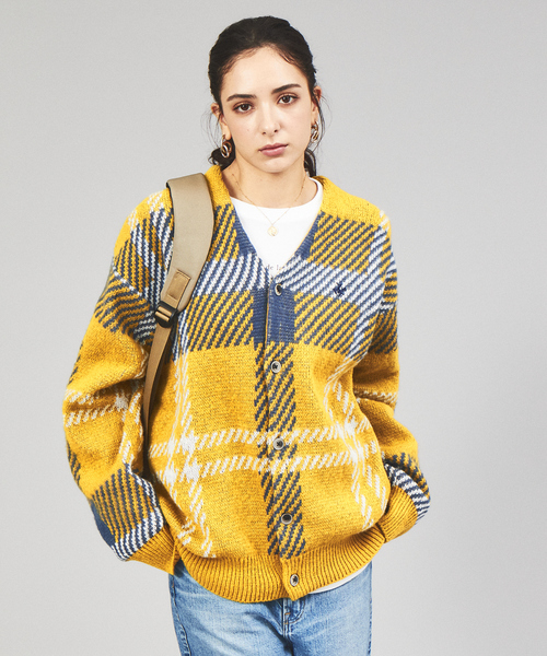 BEVERLY HILLS POLO CLUB（ビバリーヒルズポロクラブ）の「【BEVERLY HILLS POLO CLUB / ビバリーヒルズポロクラブ】 モヘアライクシャギーニットルーズカーディガン（カーディガン/ボレロ・メンズ・ブラック/ベージュ/ブラウン/サックスブルー/グリーン/マスタード/ラベンダー・M/L/XL）」の16枚目の写真