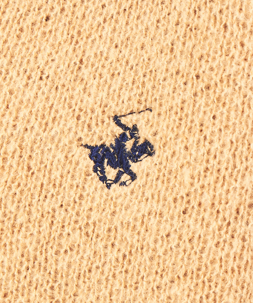 BEVERLY HILLS POLO CLUB（ビバリーヒルズポロクラブ）の「【BEVERLY HILLS POLO CLUB / ビバリーヒルズポロクラブ】 モヘアライクシャギーニットルーズカーディガン（カーディガン/ボレロ・メンズ・ブラック/ベージュ/ブラウン/サックスブルー/グリーン/マスタード/ラベンダー・M/L/XL）」の20枚目の写真