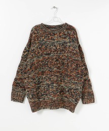 LAATO | MIX YARN CREW NECK KNIT(ニット/セーター)
