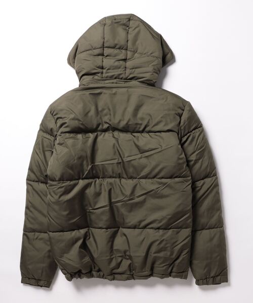 BAYBLO（ベイブロ）の「(YO)【ユニセックス】2WAY 中綿 パデット フード ジャケット（ダウンジャケット/コート・メンズ・ブラック/カーキ/ベージュ/ホワイト・MEDIUM/LARGE/X-LARGE）」の5枚目の写真