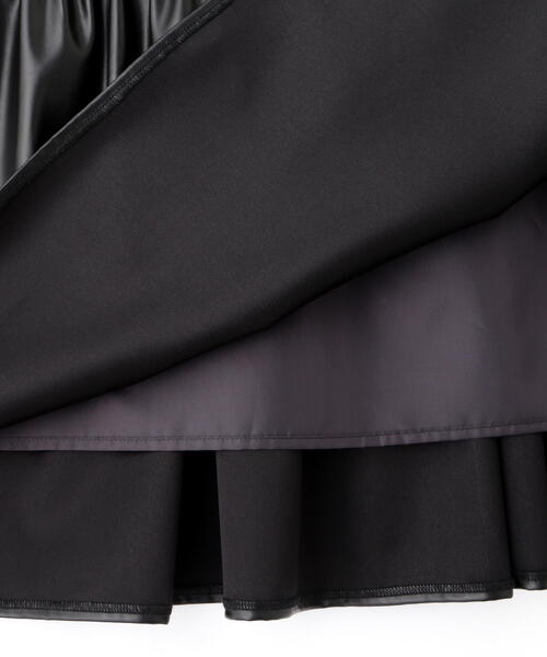 FREE'S MART(フリーズマート)の「◆【低身長サイズ/Sシリーズ】合皮ティアードスカート(スカート・レディース・ベージュ/ブラック・SMALL/X-SMALL/MEDIUM)」の21枚目の写真