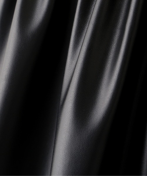 FREE'S MART(フリーズマート)の「◆【低身長サイズ/Sシリーズ】合皮ティアードスカート(スカート・レディース・ベージュ/ブラック・SMALL/X-SMALL/MEDIUM)」の11枚目の写真