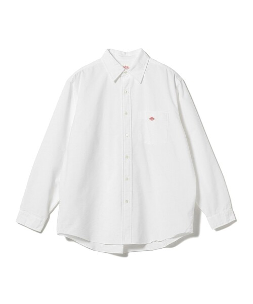 DANTON（ダントン）の「DANTON × BEAMS / 別注 オックスフォード シャツ（シャツ/ブラウス・メンズ・サックスブルー/グレー/ホワイト・42/40/38/44）」の4枚目の写真