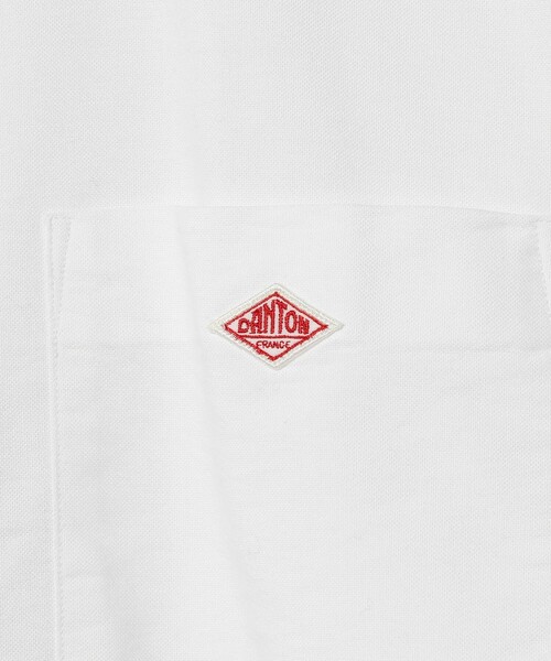 DANTON（ダントン）の「DANTON × BEAMS / 別注 オックスフォード シャツ（シャツ/ブラウス・メンズ・サックスブルー/グレー/ホワイト・42/40/38/44）」の6枚目の写真