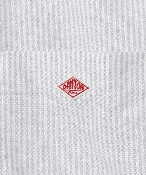 DANTON（ダントン）の「DANTON × BEAMS / 別注 オックスフォード シャツ（シャツ/ブラウス・メンズ・サックスブルー/グレー/ホワイト・42/40/38/44）」の9枚目の写真