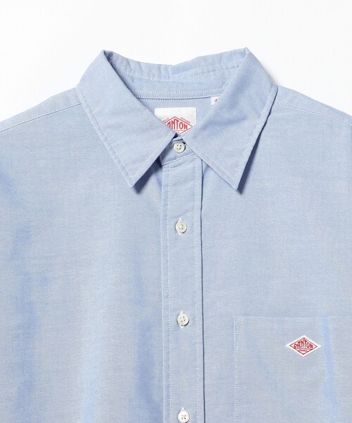 DANTON（ダントン）の「DANTON × BEAMS / 別注 オックスフォード シャツ（シャツ/ブラウス・メンズ・サックスブルー/グレー/ホワイト・42/40/38/44）」の11枚目の写真
