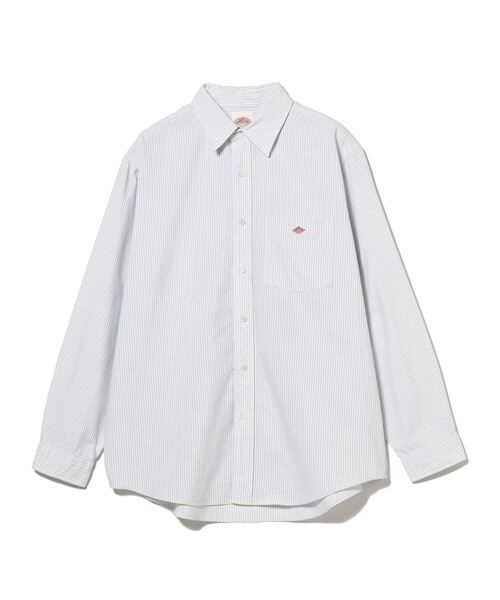 DANTON（ダントン）の「DANTON × BEAMS / 別注 オックスフォード シャツ（シャツ/ブラウス・メンズ・サックスブルー/グレー/ホワイト・42/40/38/44）」の18枚目の写真