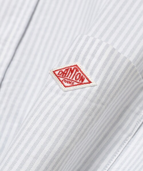 DANTON（ダントン）の「DANTON × BEAMS / 別注 オックスフォード シャツ（シャツ/ブラウス・メンズ・サックスブルー/グレー/ホワイト・42/40/38/44）」の20枚目の写真
