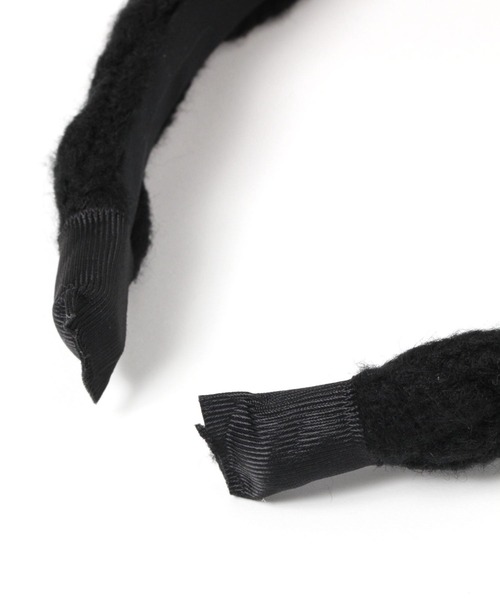 niko and...（ニコアンド）の「ニットカチューシャ（カチューシャ・レディース・ブラック/ライトブラウン/グリーン・0）」の5枚目の写真