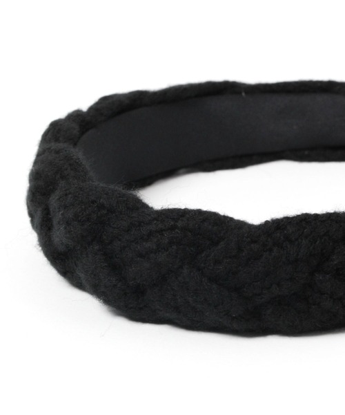 niko and...（ニコアンド）の「ニットカチューシャ（カチューシャ・レディース・ブラック/ライトブラウン/グリーン・0）」の6枚目の写真
