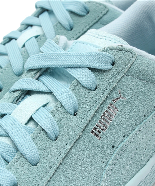 PUMA(プーマ)の「プーマスウェードキッズ (KIDS)(スニーカー・キッズ・ブラック/ブルー・17.0cm/13cm/16.0cm/19.0cm/14cm/15.0cm/21.0cm/18.0cm/20.0cm/12cm)」の3枚目の写真