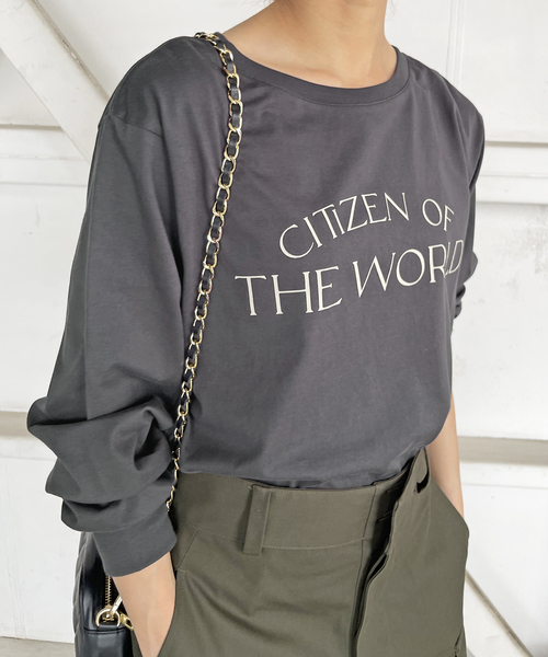 【極美品】Spick&Span Tシャツ イエナ ロゴロン Tシャツ M マルチロゴロンT（Tシャツ／カットソー）｜Spick and Span