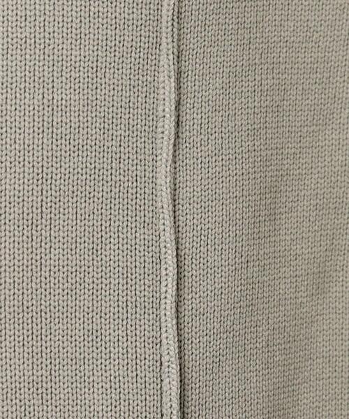 OPAQUE.CLIP(オペークドットクリップ)の「◆≪S-LLsize≫ スポンディッシュワイドニット【洗濯機洗い可】(ニット/セーター・レディース・ブラック/レッド系1/オフホワイト/グレー・38/42/40/36)」の17枚目の写真