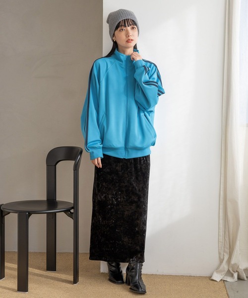 LOWRYS FARM（ローリーズファーム）の「ウールニットビーニー　989607（ニットキャップ/ビーニー・レディース・ブラック/チャコールグレー・FREE）」の4枚目の写真