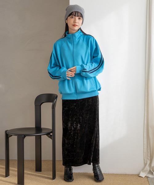 LOWRYS FARM（ローリーズファーム）の「ウールニットビーニー　989607（ニットキャップ/ビーニー・レディース・ブラック/チャコールグレー・FREE）」の6枚目の写真