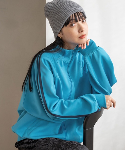 LOWRYS FARM（ローリーズファーム）の「ウールニットビーニー　989607（ニットキャップ/ビーニー・レディース・ブラック/チャコールグレー・FREE）」の10枚目の写真