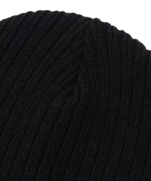 LOWRYS FARM（ローリーズファーム）の「ウールニットビーニー　989607（ニットキャップ/ビーニー・レディース・ブラック/チャコールグレー・FREE）」の17枚目の写真