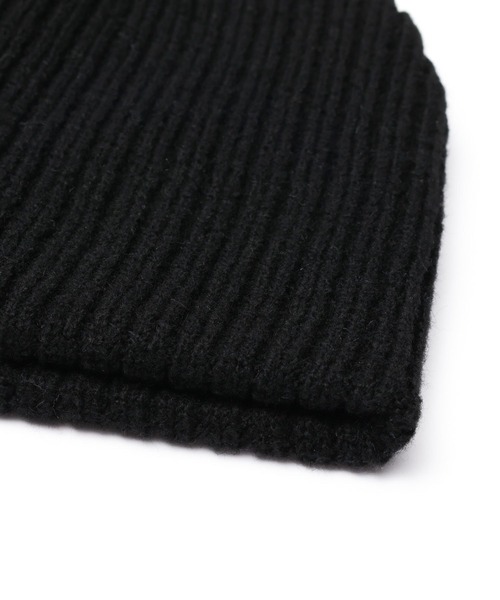 LOWRYS FARM（ローリーズファーム）の「ウールニットビーニー　989607（ニットキャップ/ビーニー・レディース・ブラック/チャコールグレー・FREE）」の18枚目の写真