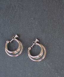 Marient | Triple Hoop Earrings／イヤリング(イヤリング)