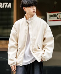UNITED TOKYO 撥水COLD DRY ボンバーブルゾン　オフホワイト UNITED TOKYO（ユナイテッドトウキョウ）の「撥水COLD DRY ボンバー