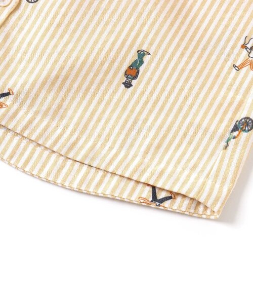 BREEZE（ブリーズ）の「【リンク・フォーマル対応】スタンダードシャツ（シャツ/ブラウス・キッズ・レインボー/オフホワイト/ブラック/ピンク/グリーン/ブルー/イエロー・130/120/140/80/110/90/100）」の20枚目の写真