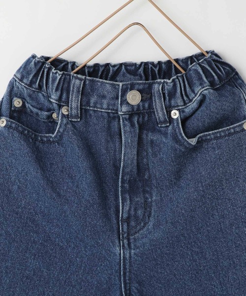 LOWRYS FARM（ローリーズファーム）の「デニムハーフパンツ　 993721（デニムパンツ・キッズ・ブラック/ブルー・120cm/130cm/140cm/110cm/150cm）」の16枚目の写真