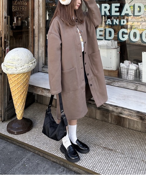 Silly(シリー)の「【足長見えのシルエット!】ボリュームソールローファー(ローファー・レディース・ブラック/ブラウン・LARGE/MEDIUM/SMALL)」の9枚目の写真