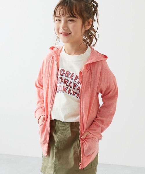 devirock(デビロック)の「UVカット ジップパーカー(パーカー・キッズ・その他6/その他4/その他7/その他9/その他1/その他2/その他3/その他5/その他8/その他10/オートミール・80cm/90cm/100cm/110cm/120cm/130cm/140cm/150cm/160cm)」の9枚目の写真