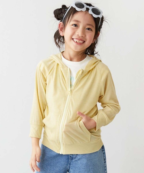 devirock(デビロック)の「UVカット ジップパーカー(パーカー・キッズ・その他6/その他4/その他7/その他9/その他1/その他2/その他3/その他5/その他8/その他10/オートミール・80cm/90cm/100cm/110cm/120cm/130cm/140cm/150cm/160cm)」の10枚目の写真