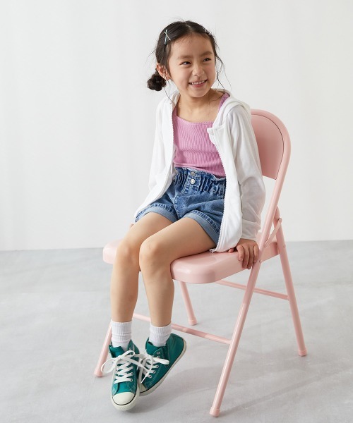 devirock(デビロック)の「UVカット ジップパーカー(パーカー・キッズ・その他6/その他4/その他7/その他9/その他1/その他2/その他3/その他5/その他8/その他10/オートミール・80cm/90cm/100cm/110cm/120cm/130cm/140cm/150cm/160cm)」の12枚目の写真